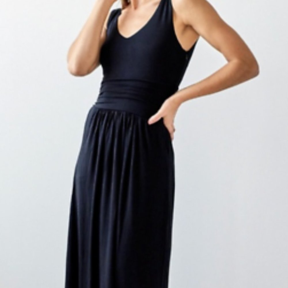 GRAY MAXI DRESS